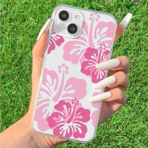 ⚠️Clearance iPhone 13/Pro/Pro Max Pink Floral Phone Case SAU